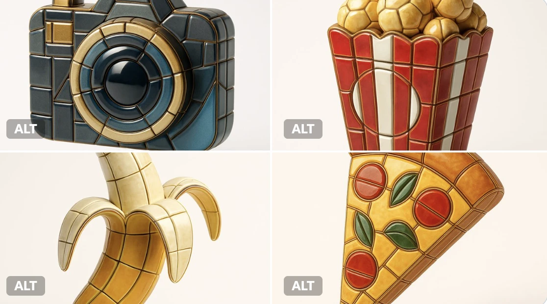 Enamel Mosaic Tile Style