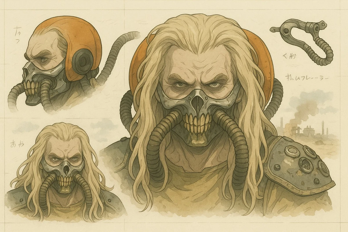 Anime Mecha Stylized Mechanical Design Drawing