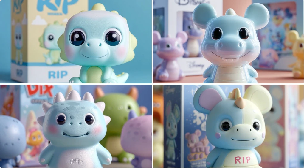 Cute Pastel Vinyl Character