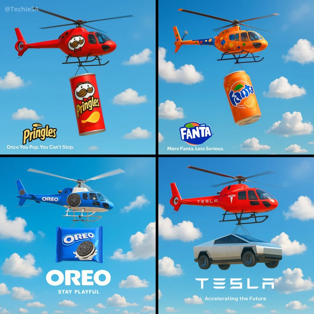 Helicopter Brand Ad