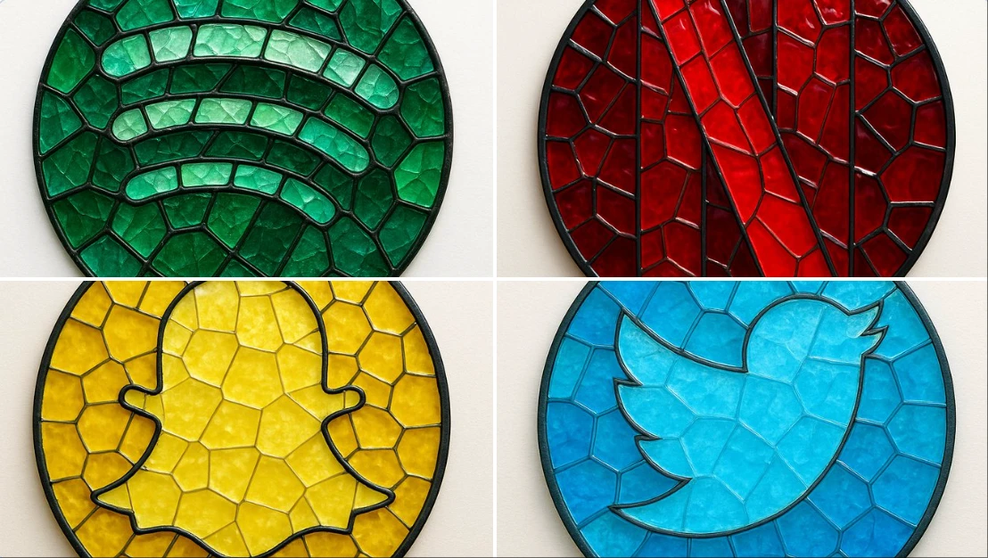 Mosaic Stained Glass Emblem